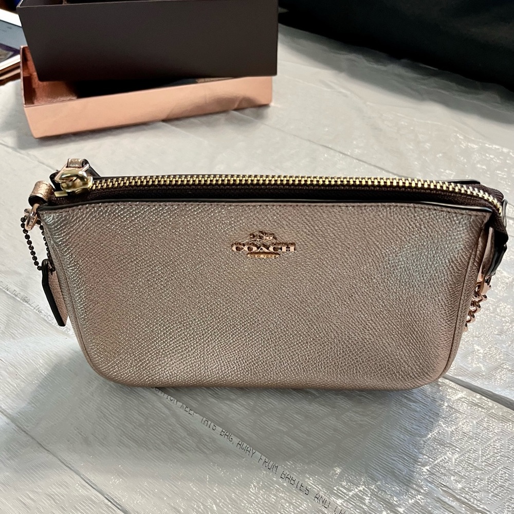 Rose Gold Coach purse